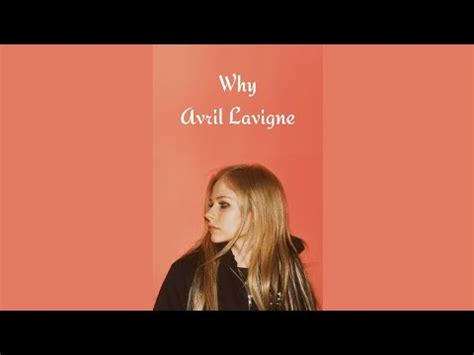 Avril Lavigne Why Lyric Terjemahan Indonesia YouTube