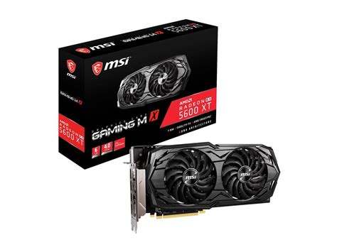 MSI Radeon RX 5600 XT DirectX 12 GAMING MX 6GB - Newegg.com