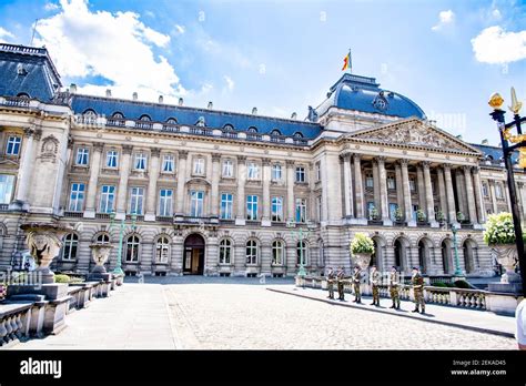 The Royal Palace attending Belgian National Day 2020 in Brussels ...