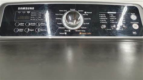 Order Your Used Set Samsung Washing Machine WA5471ABP And Dryer