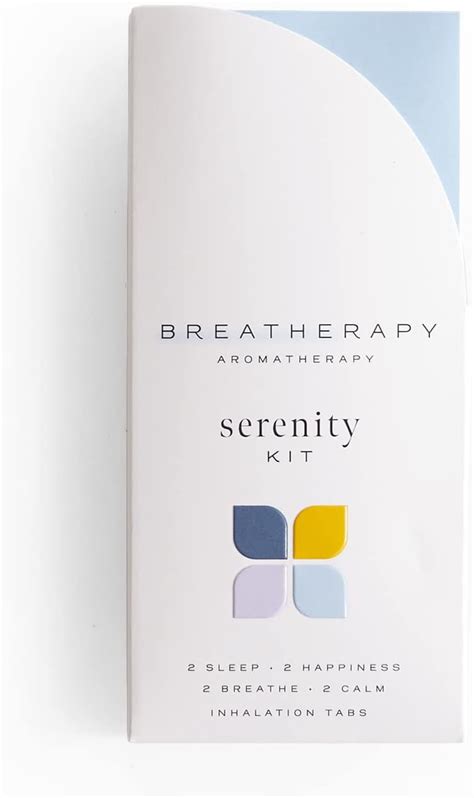 Breatherapy Serenity Kit Pure Essential Oil Aromatherapy