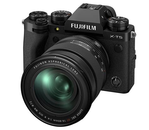 Беззеркальный фотоаппарат Fujifilm X-T5 Kit XF 16-80mm черный купить за ...