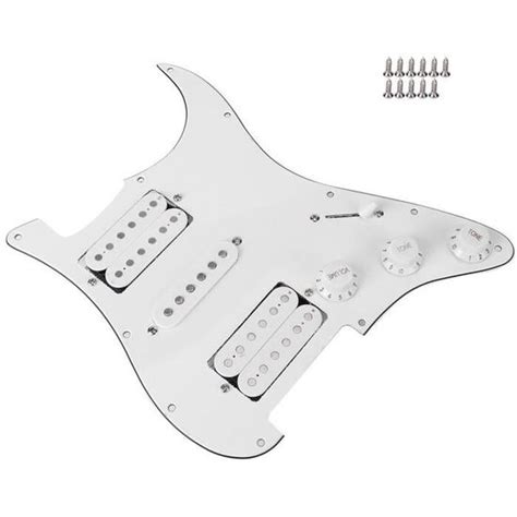 Cikonielf HSH Pickguard Guitare électrique Pickguard Humbucker avec