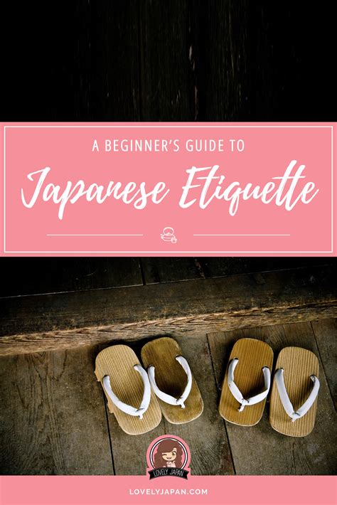 A Beginner's Guide to Japanese Etiquette | Lovely Japan