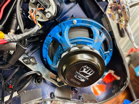 爆音のハーレーにも負けない爆音スピーカーのオーディオカスタム HOT WIRED HARLEY DAVIDOSON CVO HAMMER TECH HOT WIRED ホットワイヤード