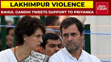 Rahul Gandhi Slams Bjp Over Lakhimpur Kheri Violence Tweets Support To