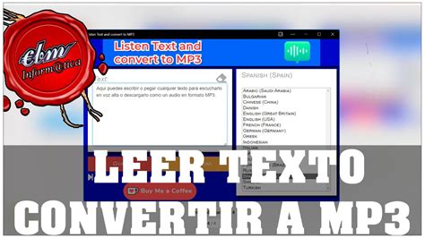 COMO LEER TEXTO EN VOZ ALTA Y CONVERTIRLO A MP3 YouTube