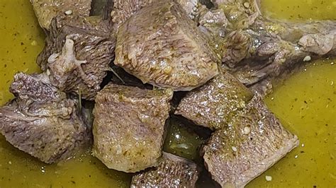 Lengua De Res En Salsa Verde YouTube