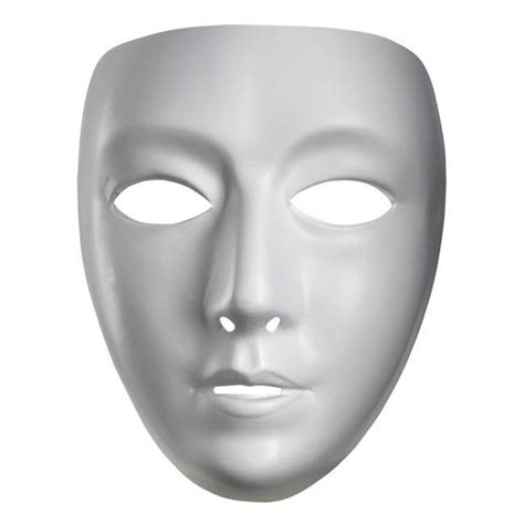 Blank Female Face Mask | Chicago Costume Company