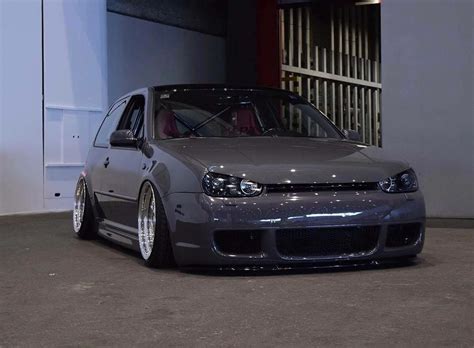 Volkswagen Golf Mk4 Slammed Stance Modified