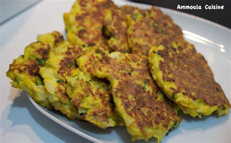 Galettes De Chou Fleur Quand Amal Cuisine