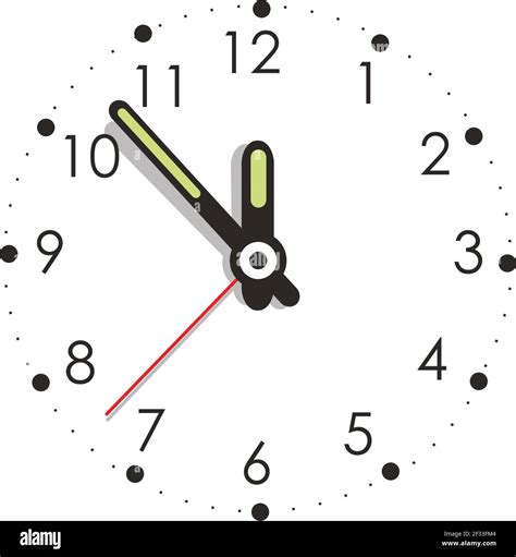 Vector clock illustration Stock Vector Image & Art - Alamy