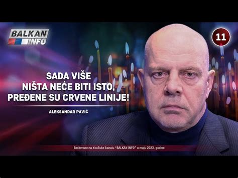 INTERVJU Aleksandar Pavić Sada više ništa neće biti isto pređene su