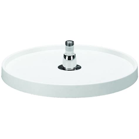 32 Polymer Full Circle Lazy Susan Rev A Shelf Series White Finish