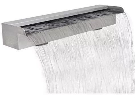 Cascada Para Piscina De Acero Inoxidable 60 Cm MercadoLibre