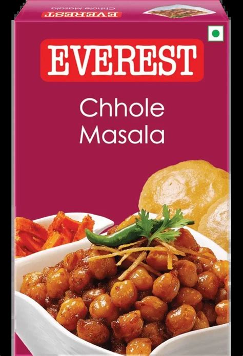 Everest Chole Masala Packaging Size 50 G Packaging Type Pack At