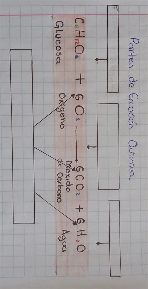 Partes de ecuación química Brainly lat