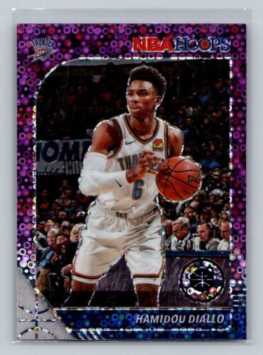 2019 20 Panini NBA Hoops Premium Stock HAMIDOU DIALLO Purple Disco