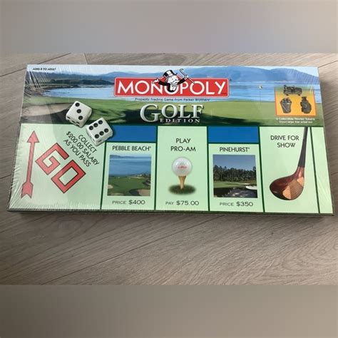 Hasbro Games Monopoly Golf Edition Poshmark