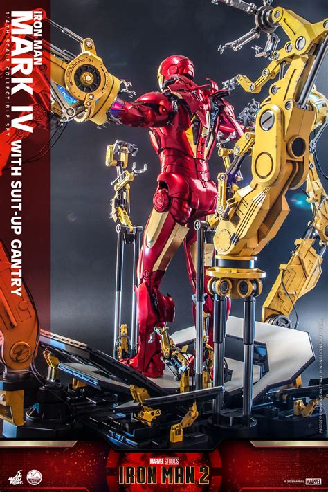 Hot Toys鐵甲奇俠 Iron Man Mark IV 連 Suit Up Gantry 比例珍藏套裝 Toys Zone D 玩具兄弟 Figures Price