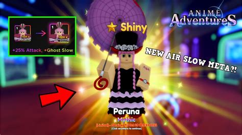 New Shiny Limited Evo Mythic Perona Peruna Has Meta Op Air Slow Evo