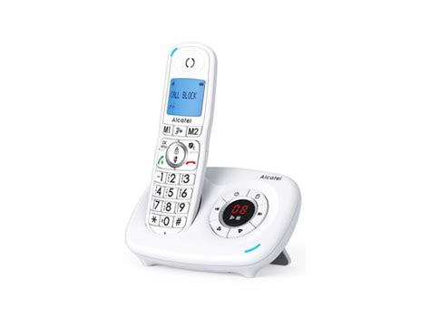 Téléphone sans fil alcatel xl 585 voice duo blanc ALCATEL Pas Cher