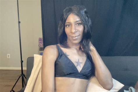 Ebony Trans Goddess Edges Her Big Princess Dick Shemale Porn Feat MerlinMystique By Fansly