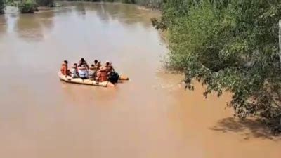 Villages Submerged In Punjab S Sangrur District Due To Ghaggar River