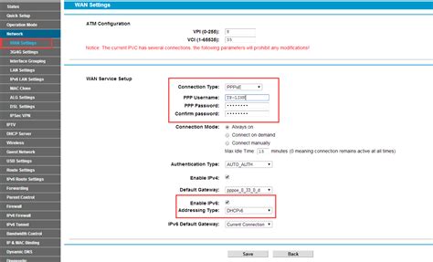 How To Configure IPv6 Settings On Modem Router Self Developed UI TP