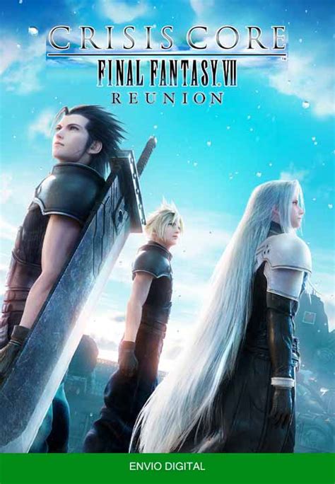 Crisis Core Final Fantasy Vii Reunion Xbox One Series Sx Mídia