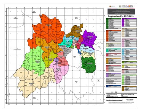 Mapa Del Estado De Mexico