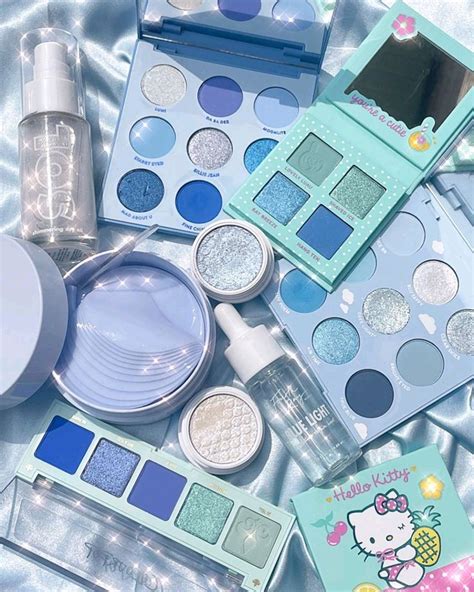 Blue Eyeshadow Palette Makeup Palette Ogx Hair Products Best Makeup