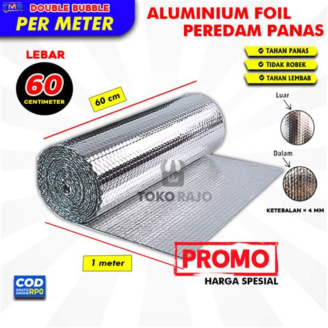 Jual Peredam Panas Atap Rumah Alumunium Foil Aluminium Foil Atap