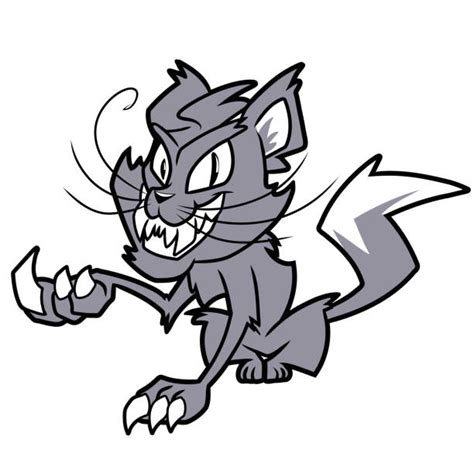 Cartoon Of The Ugly Cat Illustrations Royalty Free Vector Graphics