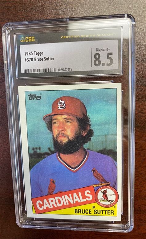 Topps Bruce Sutter For Sale Online Ebay