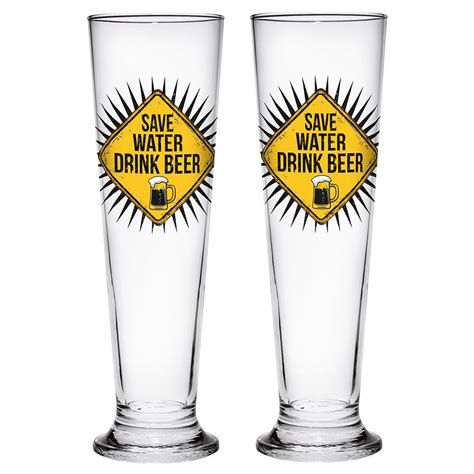 Beer Glass CERVE Siena (Set of 2pcs) M91860 clear | Stephanis