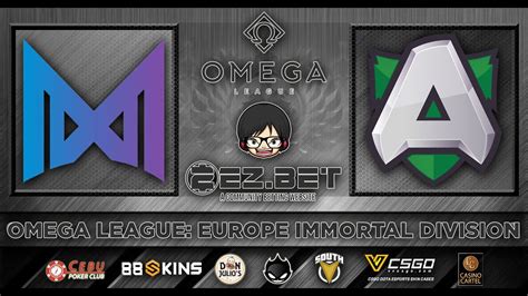 Nigma Vs Alliance Game 2 Bo3 Group Stage OMEGA League Europe