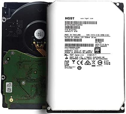 HGST Ultrastar He8 HUH728080ALE601 Disco Duro Empresarial 8 TB 7200