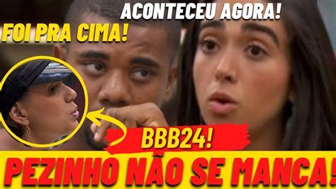 BBB 24 Davi Promete VINGANÇA Pezinho não se Manca Fernanda Não