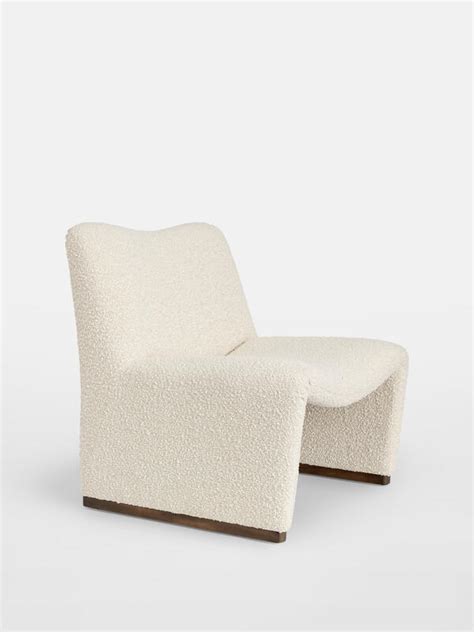 Lovett Armchair Boucle Natural Soho Home