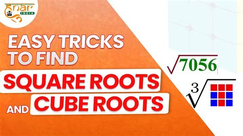 Cube Root Trick Square Root Trick How To Find Square Root Math