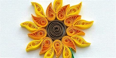 Paper Quilling: Sunflower Workshop - Toronto Botanical Garden