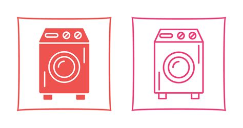 Washing Machine Vector Icon Vector Art At Vecteezy