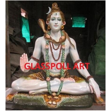 Durable Lord Shiva Fiber Statue At Best Price In Kolkata Glasspoll Art