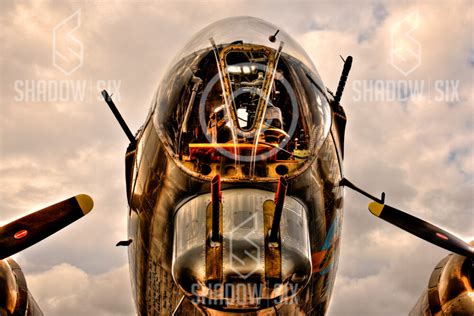 B17 Wall Art - Shadow Six Racing