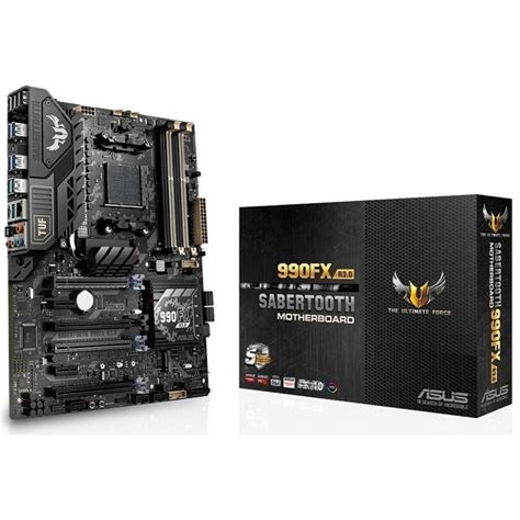 Placa Mãe Asus Sabertooth 990fx R30 Suporta Cpu Amd Am3 Usb 30 Sata 6gbs