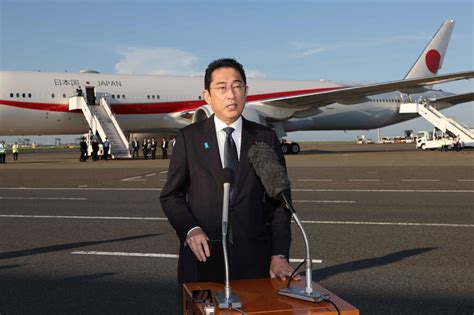 Kishida Leaves For Summit With Biden Yoon In U S Arab News Japan