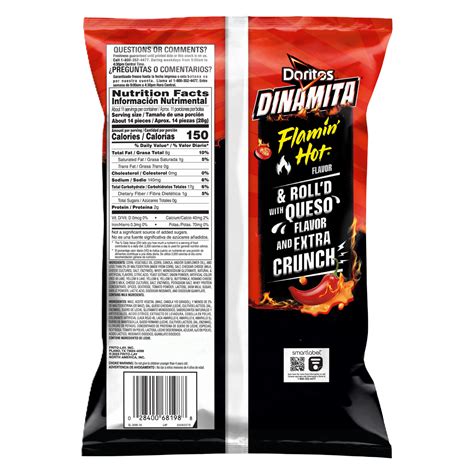 Doritos Dinamita Flamin Hot Queso Oz Delivered In As Fast As Minutes Snap Ebt