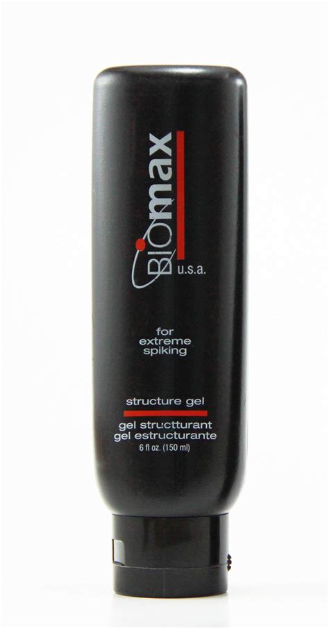 Buy Biomax Structure Gel For Extreme Spiking Mens Hair Styling Gel