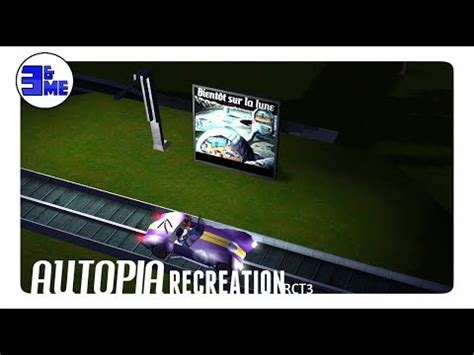 RCT3 Recreation Autopia Disneyland Paris YouTube